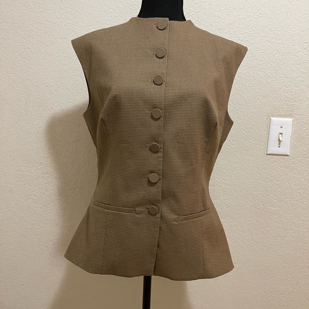 Zara Brown Vest